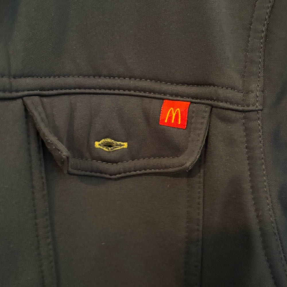 Grey McDonalds Jacket with Yellow Accents - Picture 6 of 7